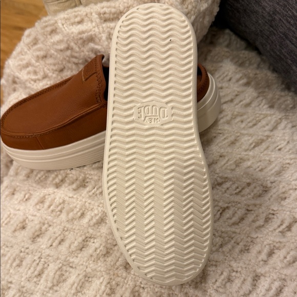 Hey Dude Womens  Tan Slip-On Loafers - Picture 2 of 4